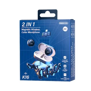 میکروفون 2 در 1 بی سیم ریمکس مدل Remax  wireless 2 in 1 microphone K16