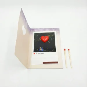 کارت عشق حساس به آب Water-sensitive love card