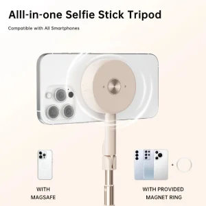 هولدر تاشو همراه با ریموت کنترل برند سیجیک SEAJIC TRIPOD SELFI STICK AB230