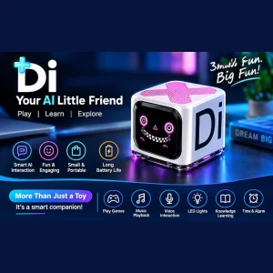 اسپیکر هوشمند  قابل حمل مجهز به دستیار صوتی Mini AI Bluetooth Speaker Di-X7