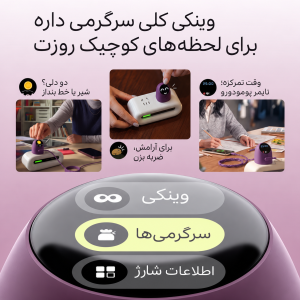 شارژر دیواری نمایشگردار برند Torras مدل  Torras Winky Wall Charger with Display