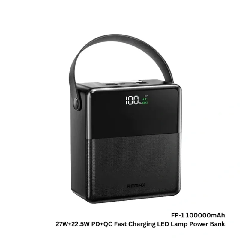 پاوربانک 100000 ریمکس مدل power bank 100000 mah remax FP-1