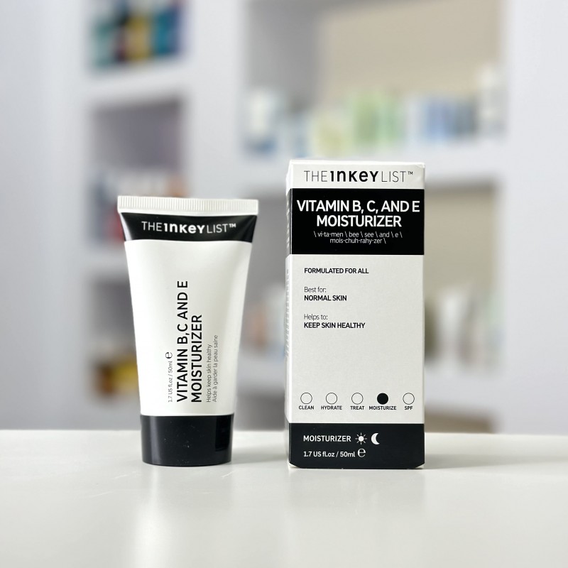مرطوب کننده ویتامین C ،B و E اینکی لیست the inkey list