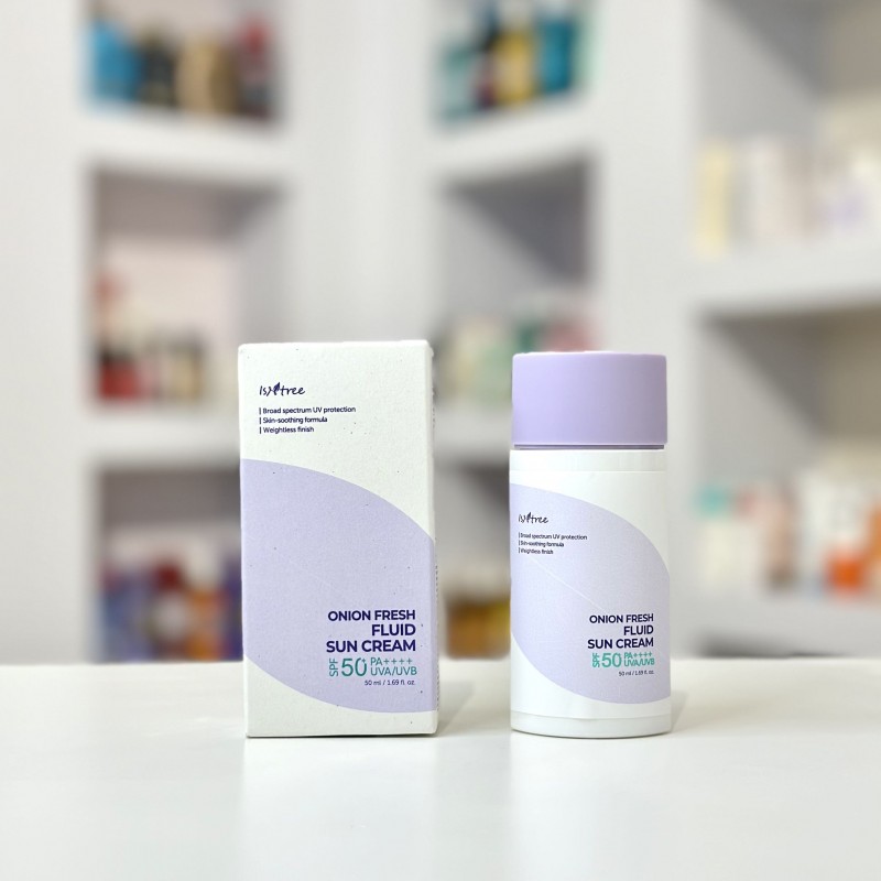 ضد آفتاب فلوییدی پیاز ایزنتری isntree