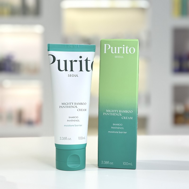 کرم مرطوب کننده بامبو و پانتنول پیوریتو purito