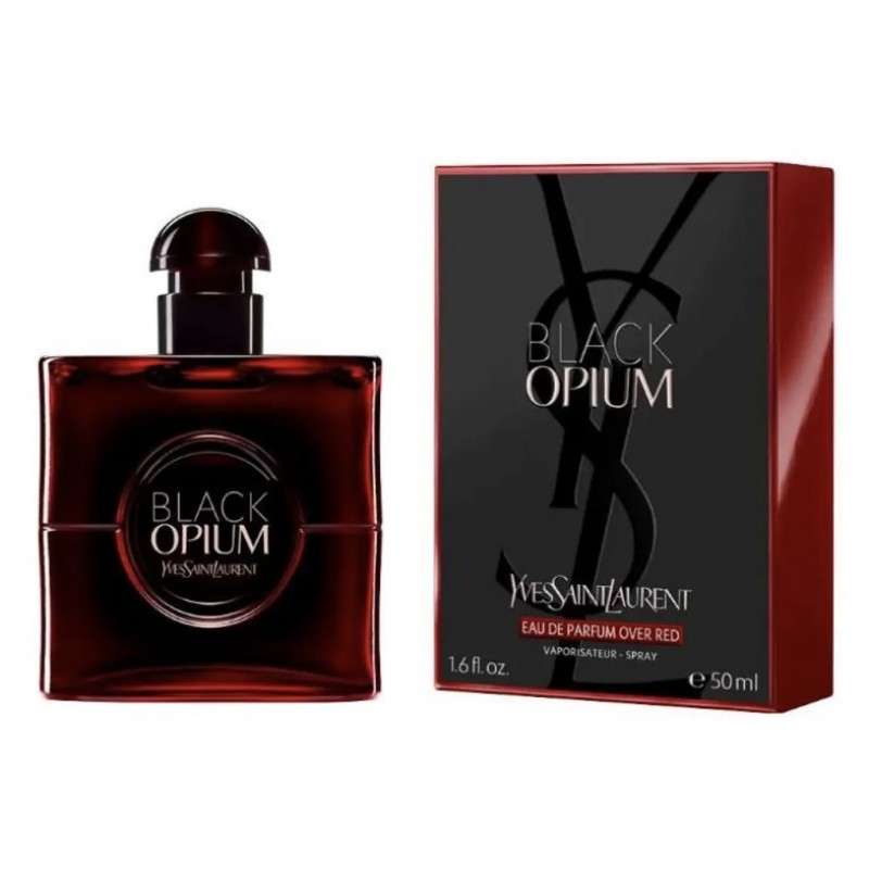 ایو سن لورن بلک اوپیوم اور رد Ysl black opium over red