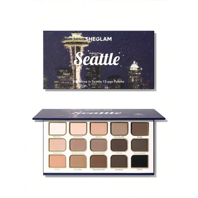 پالت سایه شیگلم sheglam مدل Showtime In Seattle