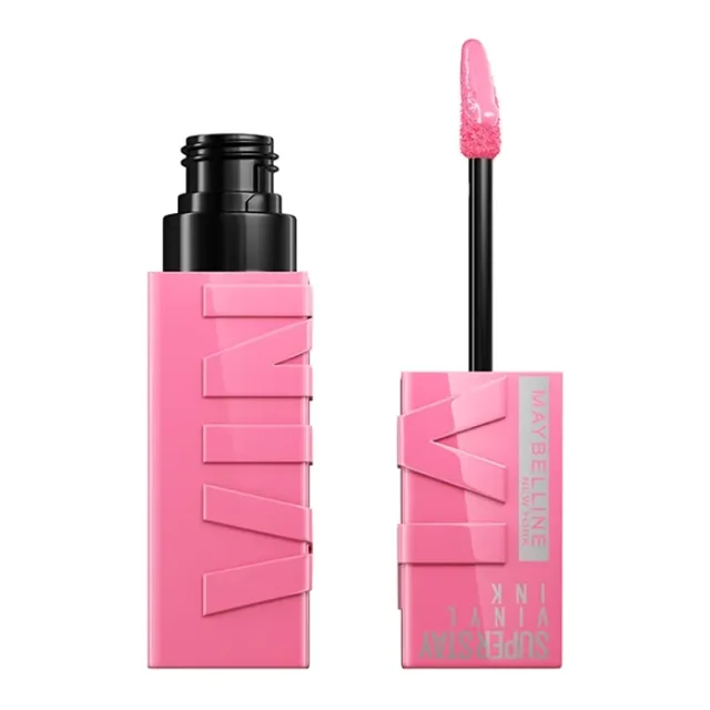 رژلب مایع براق سوپر استی رنگ unbeat میبلین maybelline