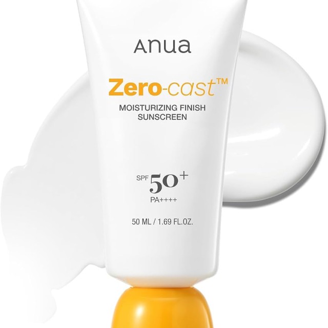 ضدآفتاب مرطوب‌کننده آنوا Zero Cast حجم 50 میل anua