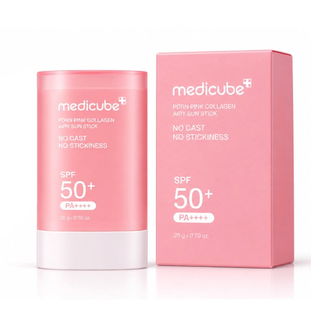 ضدآفتاب استیکی صورتی PDRN و کلاژن مدی‌کیوب medicube