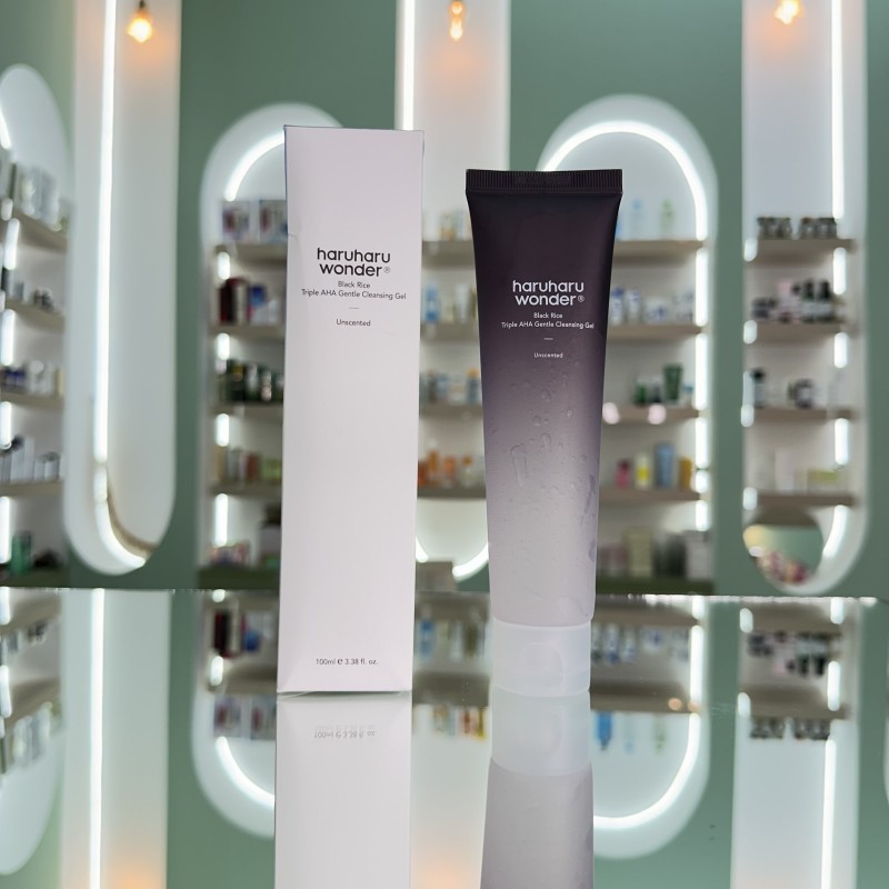 ژل پاک کننده برنج سیاه هاروهارو واندر haruharu