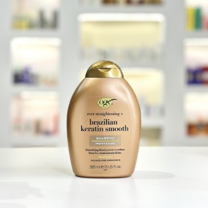 شامپو کراتین برزیلی او‌جی‌ایکس ogx