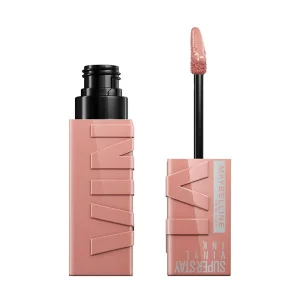 رژلب مایع براق سوپر استی رنگ keen میبلین maybelline