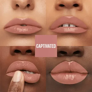 رژلب مایع براق سوپر استی رنگ keen میبلین maybelline