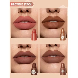 رژ لب 4 تکه شیگلم sheglam - رنگ petal stack