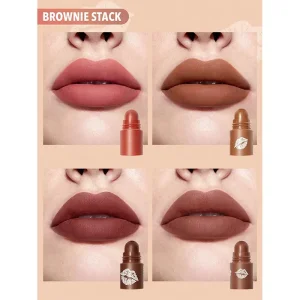 رژ لب 4 تکه شیگلم sheglam - رنگ petal stack