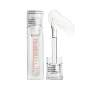 لیپ گلاس رنگ glassy هدی بیوتی huda beauty
