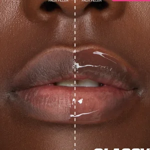 لیپ گلاس رنگ glassy هدی بیوتی huda beauty
