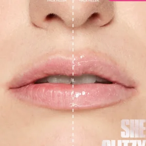لیپ گلاس رنگ glassy هدی بیوتی huda beauty