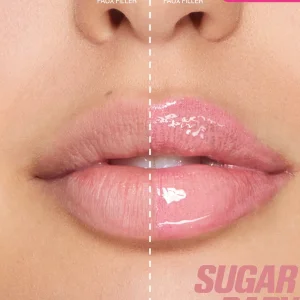 لیپ گلاس رنگ glassy هدی بیوتی huda beauty
