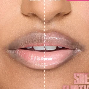 لیپ گلاس رنگ glassy هدی بیوتی huda beauty