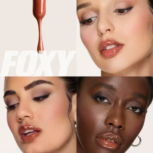 لیپ گلاس رنگ glassy هدی بیوتی huda beauty