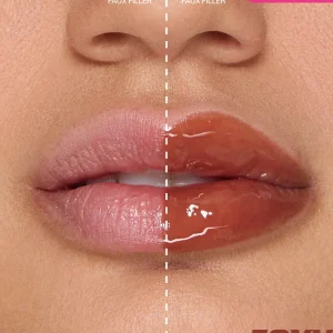لیپ گلاس رنگ glassy هدی بیوتی huda beauty