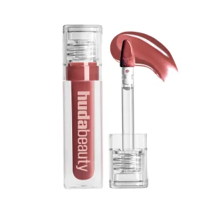 لیپ گلاس رنگ bombshell هدی بیوتی huda beauty