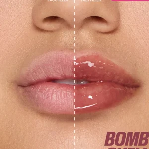 لیپ گلاس رنگ glassy هدی بیوتی huda beauty