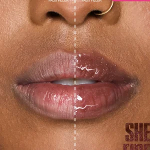 لیپ گلاس رنگ glassy هدی بیوتی huda beauty