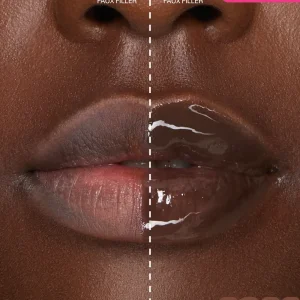لیپ گلاس رنگ glassy هدی بیوتی huda beauty