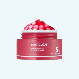 کرم کپسولی ترانگزامیک اسید و نیاسینامید مدی کیوب medicube