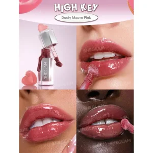 لیپ گلاس شیشه ای شیگلم sheglam - رنگ high key