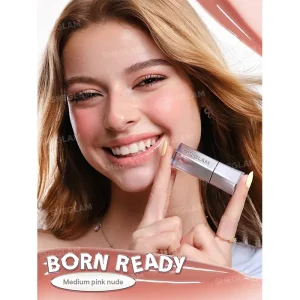 لیپ گلاس شیشه ای شیگلم sheglam - رنگ born ready
