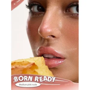 لیپ گلاس شیشه ای شیگلم sheglam - رنگ born ready
