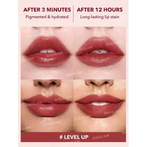 تینت لب شیگلم sheglam - رنگ level up