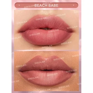 رژ لب مخملی  شیگلم sheglam - رنگ beach babe