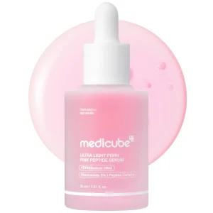 سرم صورتی PDRN و پپتاید لایت مدی‌کیوب medicube
