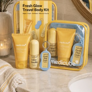 ست روشن کننده و مراقبت از بدن fresh glow مدیکیوب medicube