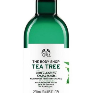 ژل شستشوی صورت تی تری بادی شاپ 250ml The Body Shop Tea Tree Skin Clearing Facial Wash