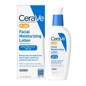 لوسیون مرطوب کننده روز SPF30 سراوی CeraVe AM Facial Moisturizing Lotion SPF 30 Oil-Free