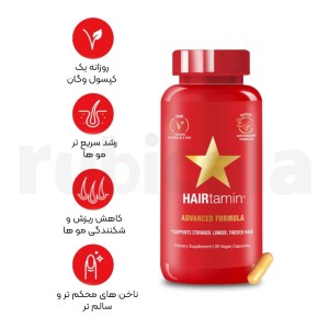 قرص تقویت کننده مو هیرتامین (Hairtamin Advanced) امریکایی