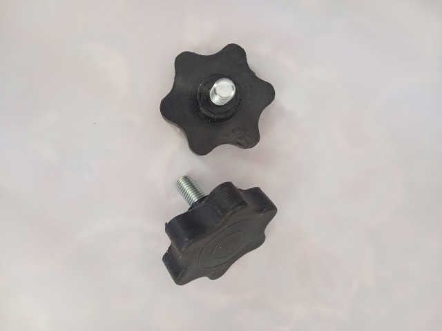 پیچ خروسکی فلکه ای 10 شش پر ارتفاع رزوه 20 mm
