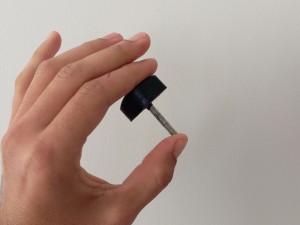 خروسکی دو پر 5 ارتفاع رزوه 30 mm