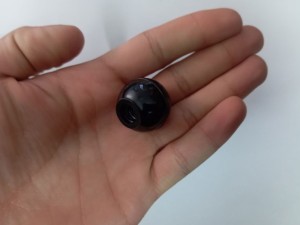 کره ( توپی ) با کالیت ، قطر 25 میل ، رزوه 10 میل