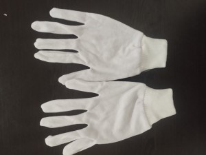 دستکش پارچه ای نخی