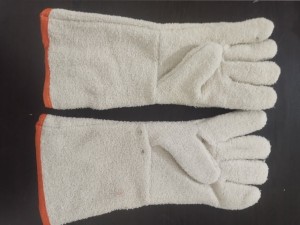 دستکش حوله ای مخصوص حرارت ساق حوله ای