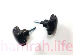 پیچ خروسکی فلکه ای 10 هفت پر ارتفاع رزوه 35 mm