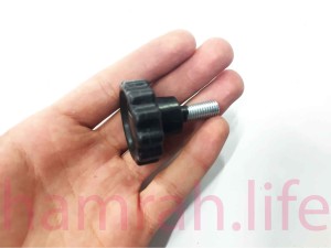 پیچ خروسکی فلکه ای 8 دوازده پر ارتفاع رزوه 20 mm