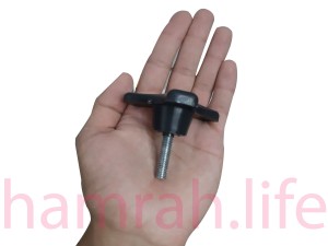 پیچ خروسکی فلکه ای 8 سه پر ارتفاع رزوه 30 mm